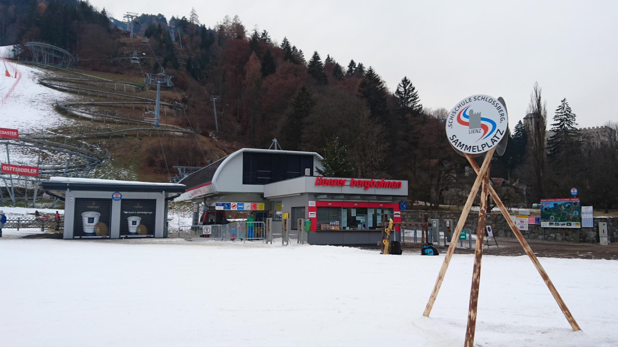 Sammelplatz Schischule Schloßberg